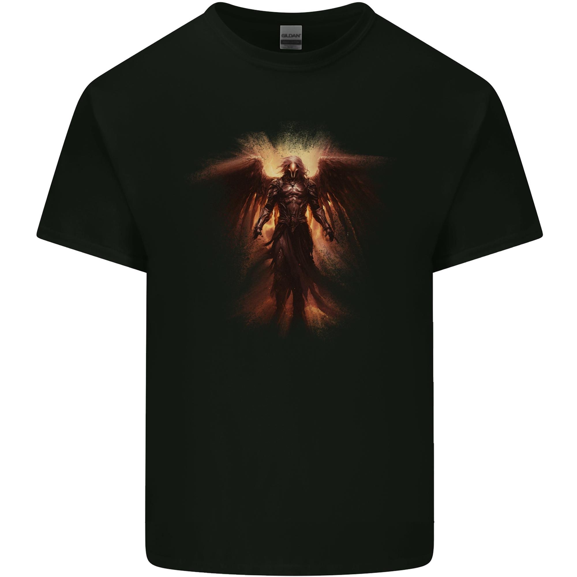 Angel of Death Fantasy Grim Reaper Unisexs Light Cotton TShirt S
