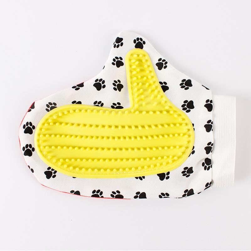 Pet Massage & Bath Glove - Hair Removal Brush for Cats & Dogs