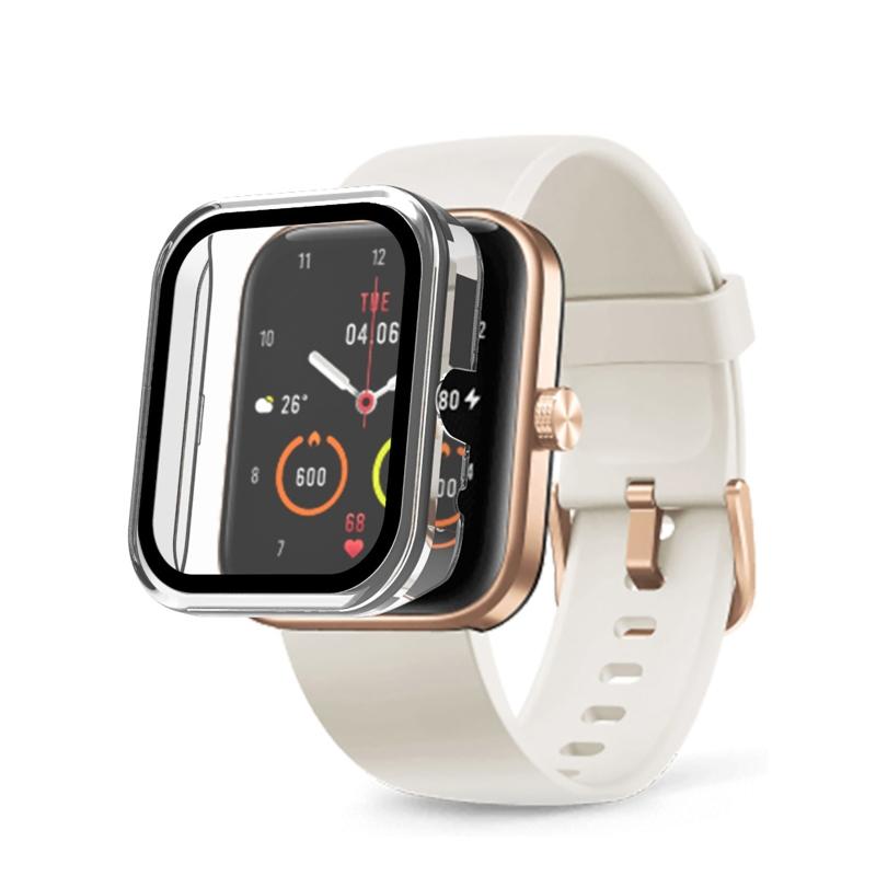 Protective PC for Case Cover for MaimoWatch for Smart Watch Scratch-resist Shock Frame Full Edge Coverage One-piece Bump