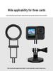 MagSafe Magnetic Holder for Apple 17 Series: Neck Hanging, Horizontal/Vertical Switch, First-Person Selfie Clip.