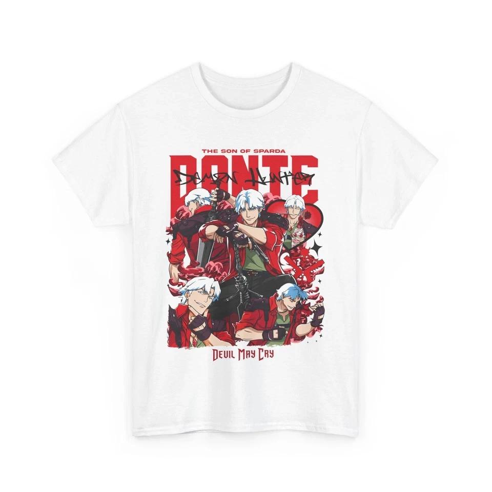 Dante Shooting DMC Premium Unisex Tshirt May Cry All Sizes Shirt White S