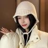 Windproof Beanie Cap Warm Earmuffs Cap New Knitted Cap  Women