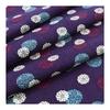 Hamamonyo Tenugui Towel - Yumehana Komon Pattern, 100% Cotton, Approx. 34cm x 90cm, Printed, Raw Edge