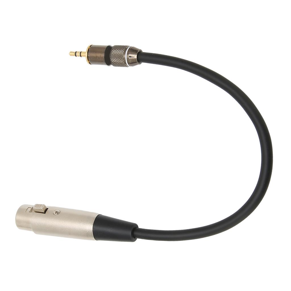 3.5mm To XLR Microphone Cable DC 3.5mm Male To XLR Female Microphone Connection Cable0.3m