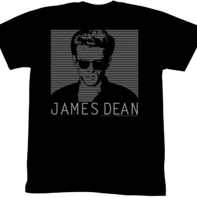 American Classics James Dean Striped Up Dean Adult T-Shirt Tee