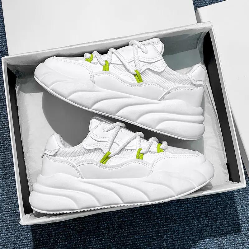 

Sports Shoes for Men Gray Tennis Deals Thick Platform Korean Size 9 On Clearance Basketball Trends 2026 Wide Man Casual Sneaker 39