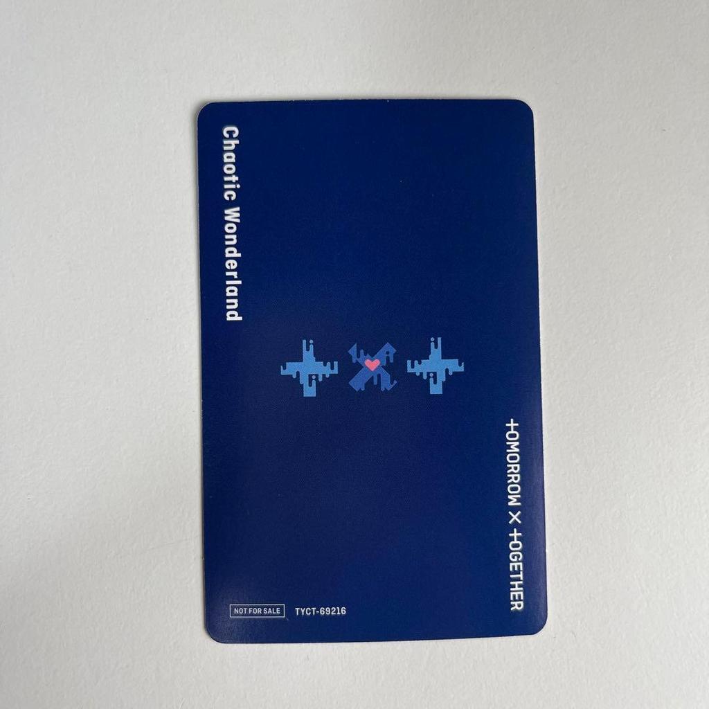 [USED] TXT Chaotic Wonderland Trading Card Kang Tae Hyun