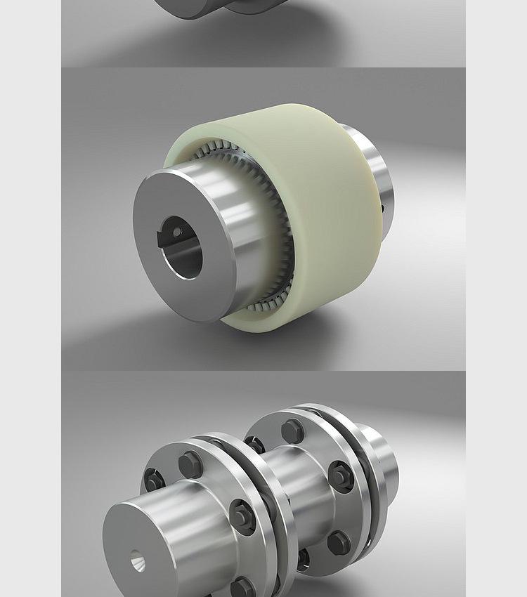 R+L Hydraulics Spidex ALU Jaw-Type Flexible Coupling A24/32, A19/24, A28/38