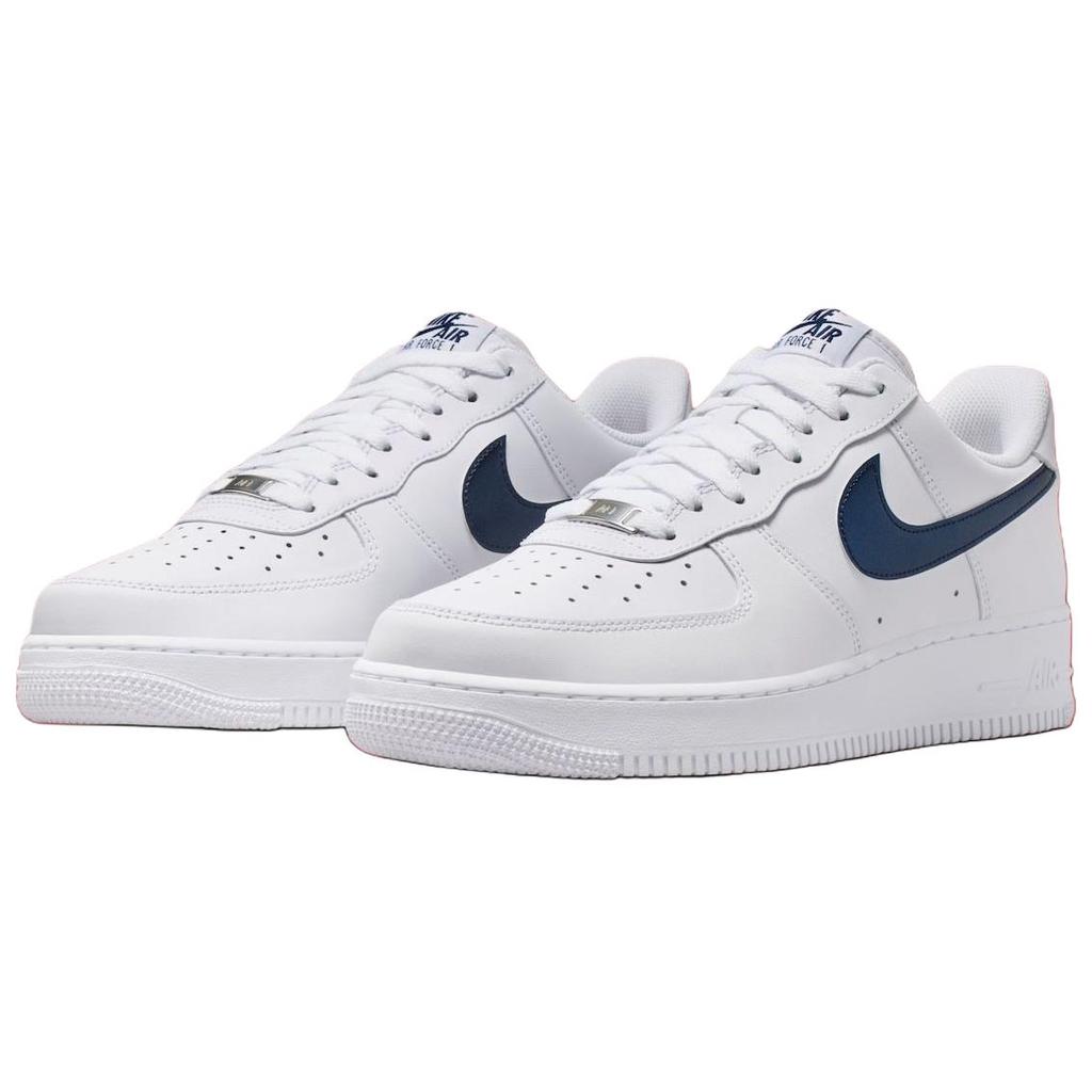 Nike Air Force 1 Low Team USA Sneakers da Uomo Bianco Metallico-Oro-Blu Mezzanotte-Rosso Universitario IQ0407-100