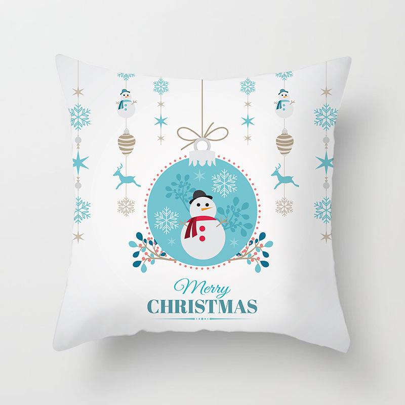 Home Furnishings Christmas Simple Sofa Pillow Cases