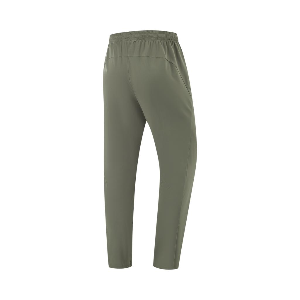 Li-Ning Fitness Series Casual Simple Solid Color Knitted Sports Pants Men Bottoms Tea-Green AKYV025-2