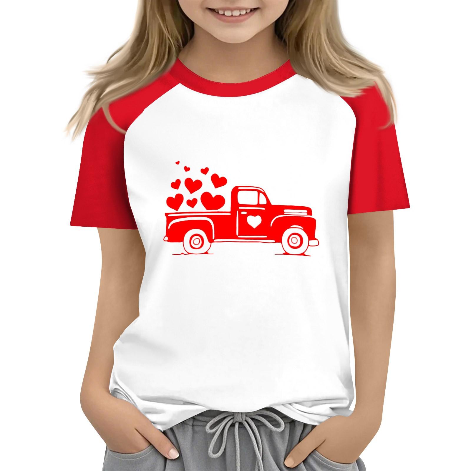 

Топы для девочек 4-16 лет с круглым вырезом и коротким рукавом, модные топы 130