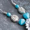Fashion and Personality Sunflower Necklace Flower Turquoise Necklace Collar Chain