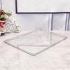 Clear Rectangular Tray for Tea Set, Fruit, Snacks & Pastries