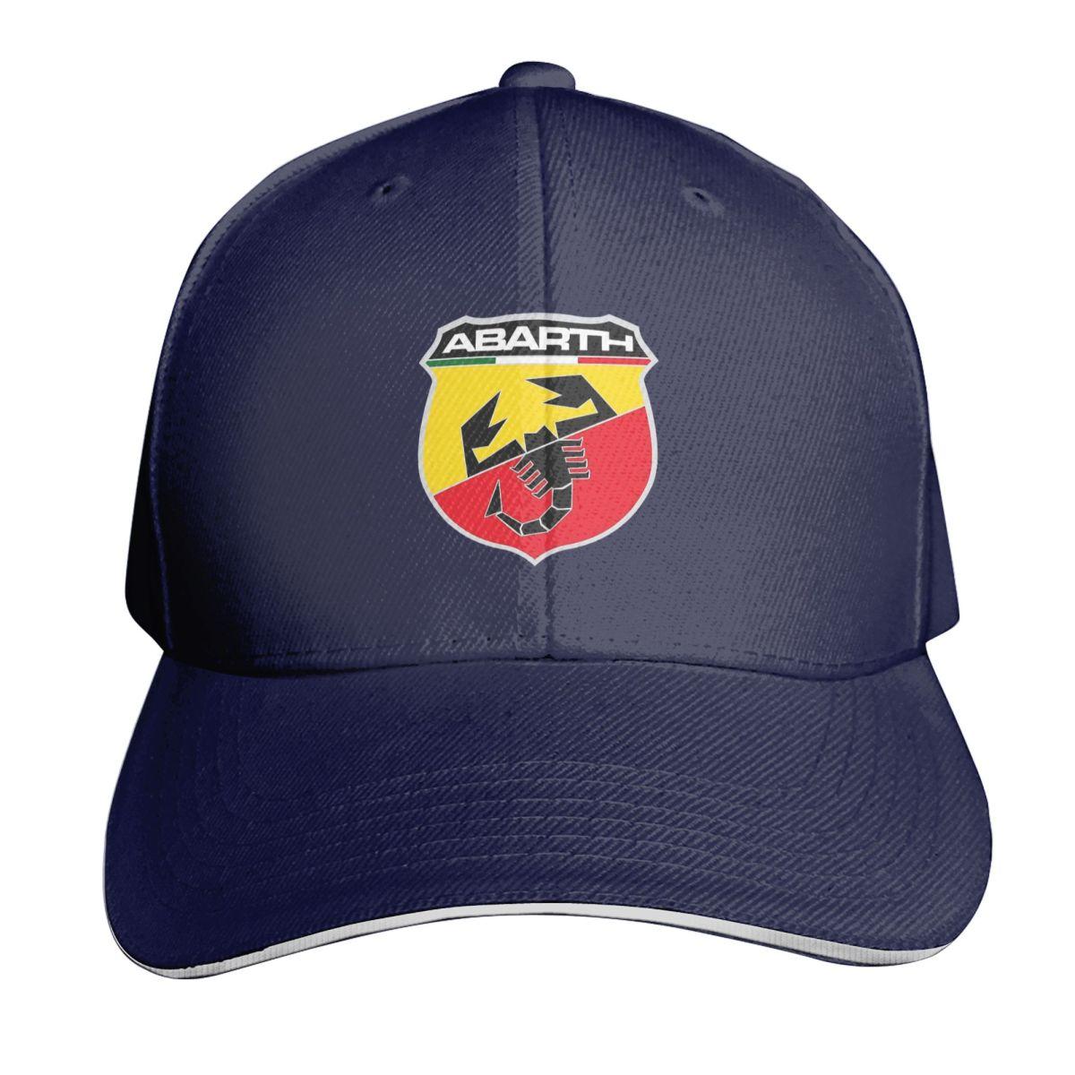 

Adesivo Scorpione Abarth Print Cap Fashion Casual Baseball Caps Adjustable Hat Hip Hop Summer Unisex Baseball Hats One Size