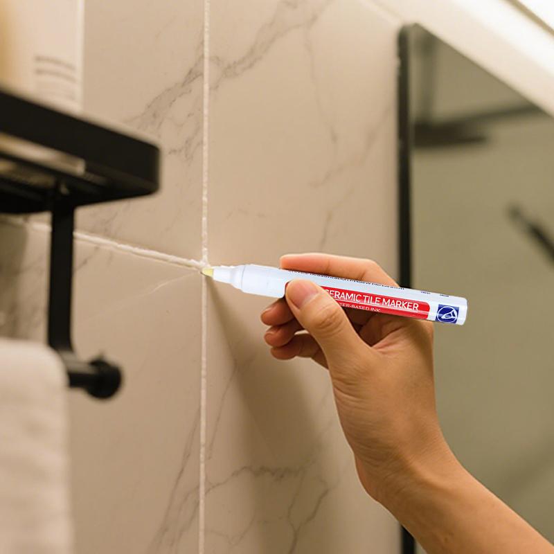 3PCS Ceramic Tile Bathroom Wall Floor Tile Gap Color Econtamination Seam Repair Pens Decontamination Seam Repair Tools YB005