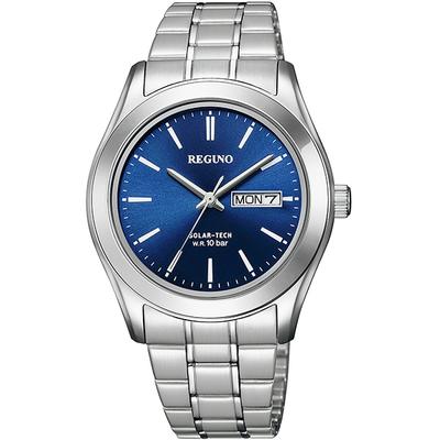 KM1-211-71 ( Watch REGUNO Solar-Tech Pair Men's Standard Series Ring Solar) Round Watch