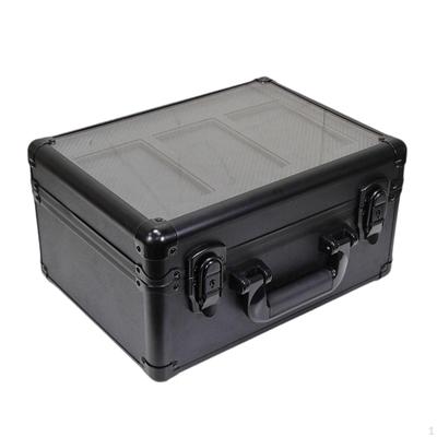 Graded Card Storage Box,Card Slab Carrying Case,3 Slots,Sturdy,Card Holder,Trading