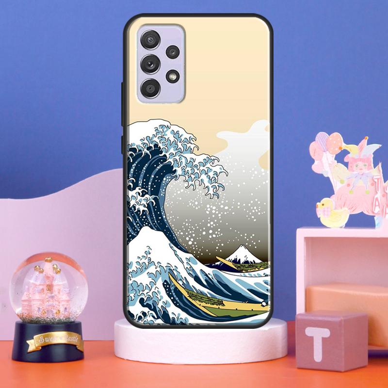 Great Wave Off Kanagawa Japan Case For Samsung Galaxy A32 A52 A12 A16 A26 A36 A56 A15 A35 A55 A34 A54 A13 A33 A53 A17 A06