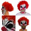 Realistic Funny Clown Latex Mask For Halloween Christmas Party Horror Role Play