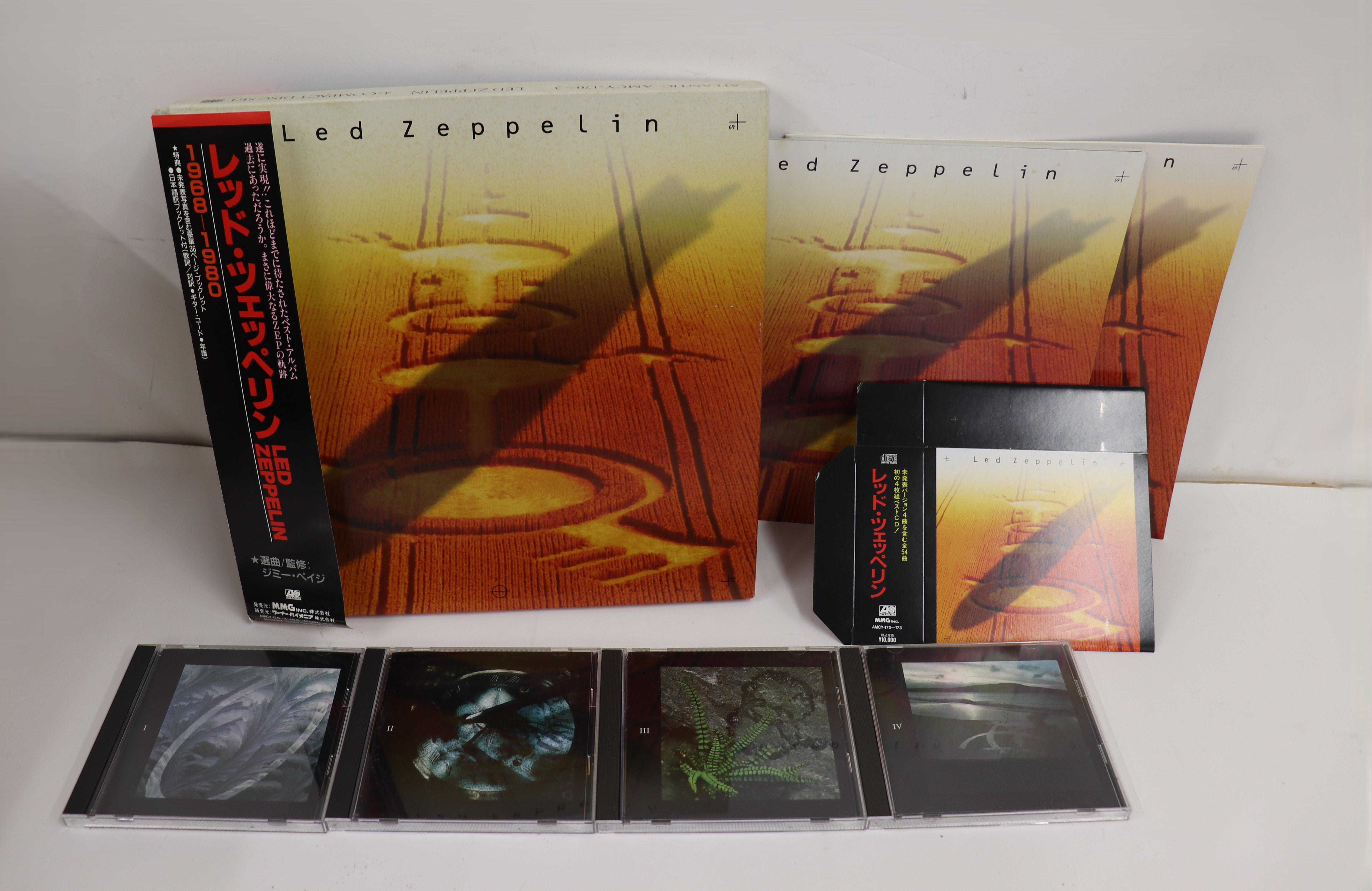 

CD LED ZEPPELIN - Led Zeppelin 1968-1980 AMCY1703 ATLANTIC 1990 Япония Рок Б/У