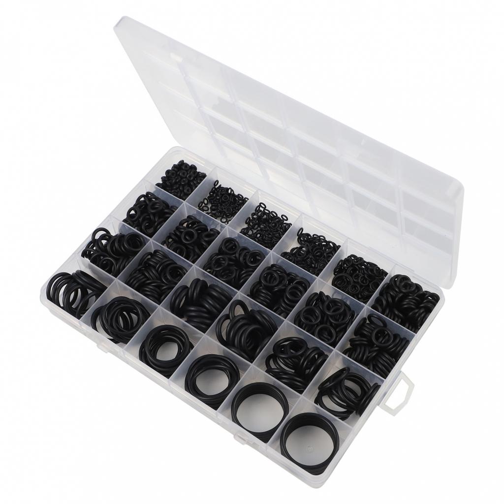 Nitrile Rubber O-ring Kit Sealing Gasket DIY Repair Tools