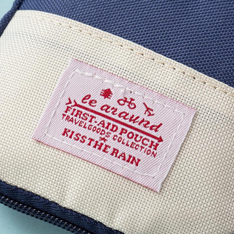 Portable Travel Home First Aid Kit Small Medical Medicine Bag Emergency Storage Organizer Pouch for Outdoor & Household Use