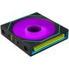 Lian Li UNI FAN SL-INF FLEX 120 Black Single Pack, 120mm ARGB Computer Case Fan with Infinity Mirror, Fluid Dynamic Bearing, Daisy-Chain Connection