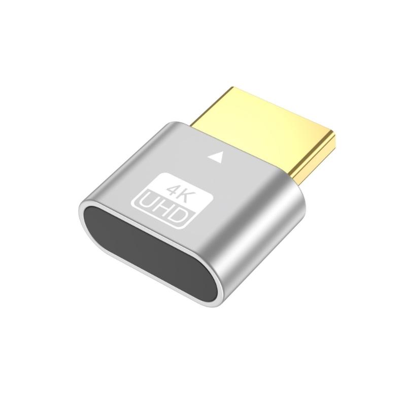 HDTV Virtual Display EDID Emulators Adapters For Headlessly 4K 60Hz Multiple Monitor Expansion On Systems