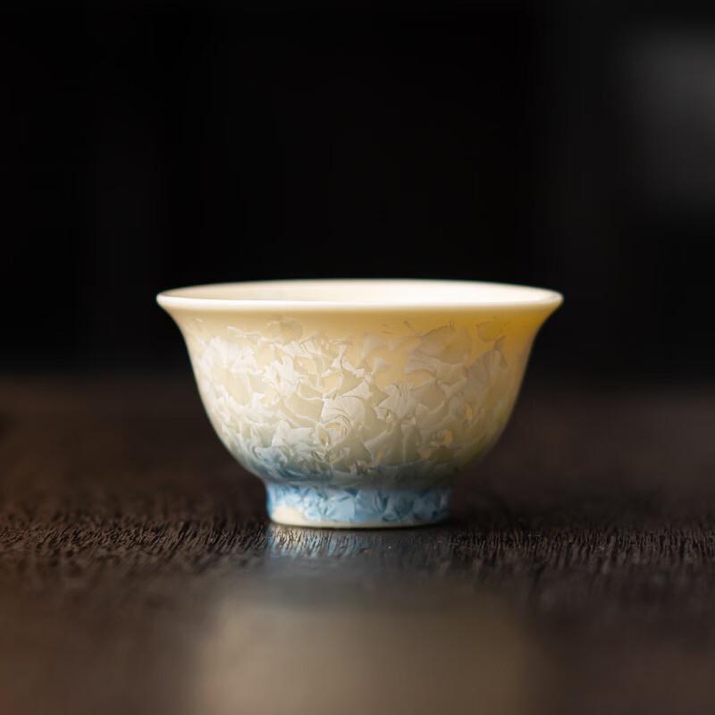 Crystalline Glaze Ceramic Master Tea Cup