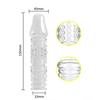 Crystal Dot Delay Condom Penis Sleeve Lasting Enlargement Sex product Spike Clitoris Delay Erection Aid Extend Toys for Man