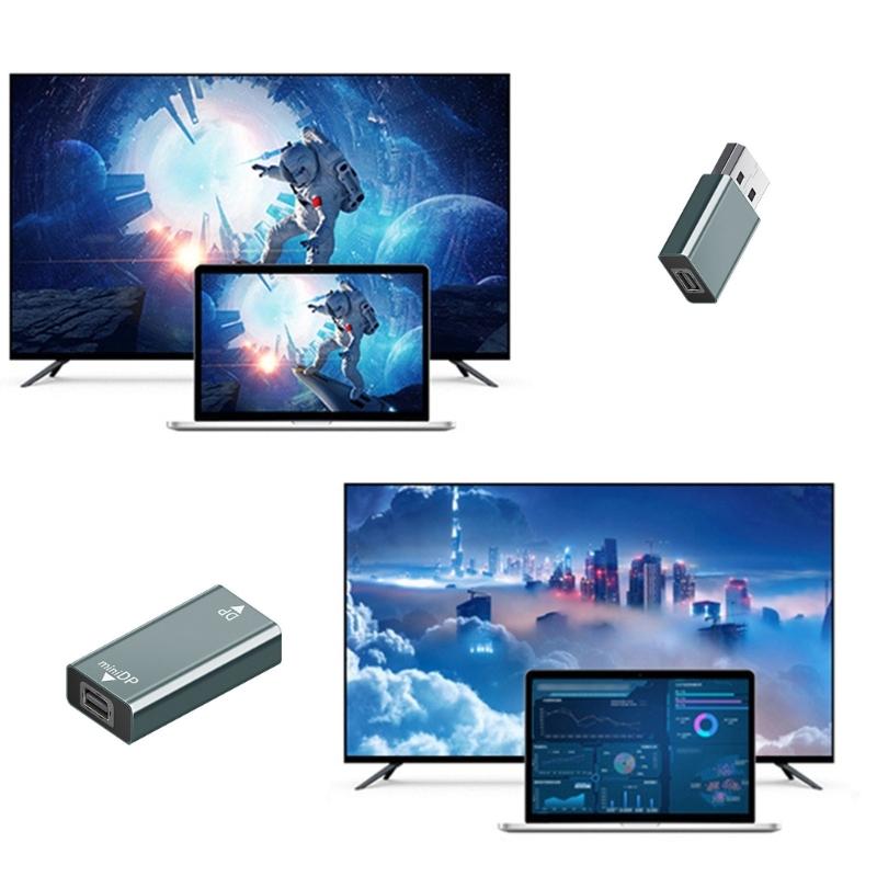 To Mini  Adapter Cable Extender for 4K@60Hz Video Streaming and Graphics Work