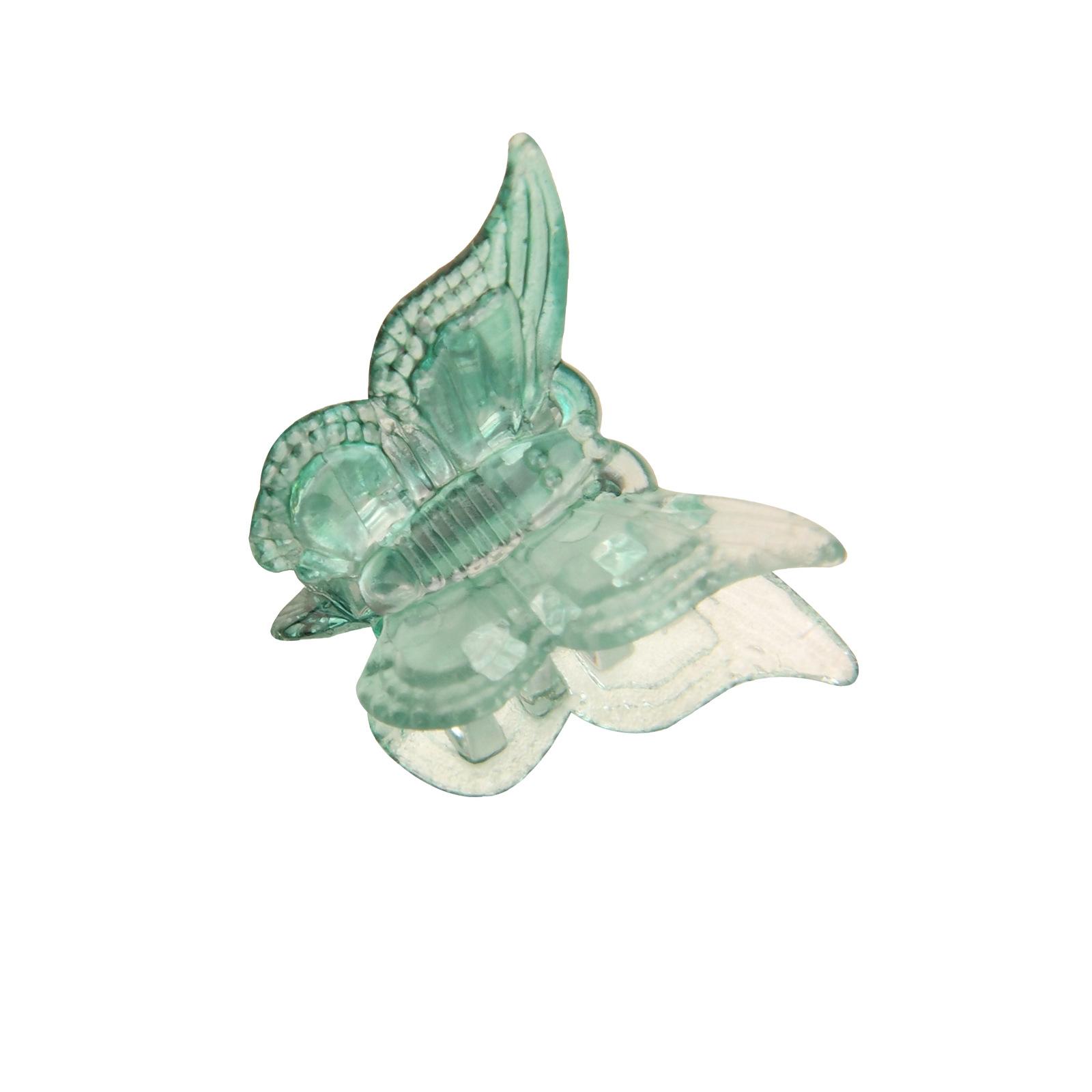 

10 шт., мини-заколки для волос Kawaii, заколки-бабочки и крабы для женщин и девочек