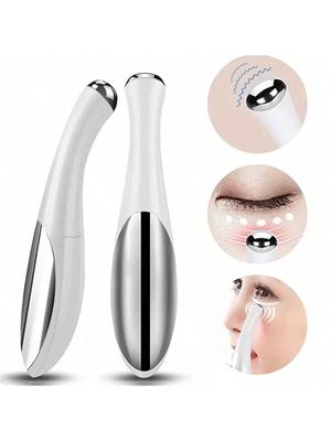 Massageador Elétrico para Olhos Vibração Rugas Antienvelhecimento Massagem Ocular Remoção de Olheiras Beleza Rosto Cuidados com os Olhos Caneta