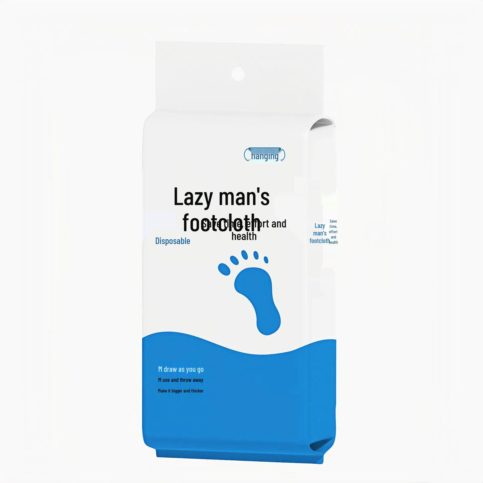 

Hanging Bath Towel: Disposable, Absorbent Foot Wiping Cloth for Hotels, Thick and Perfect for Massage.