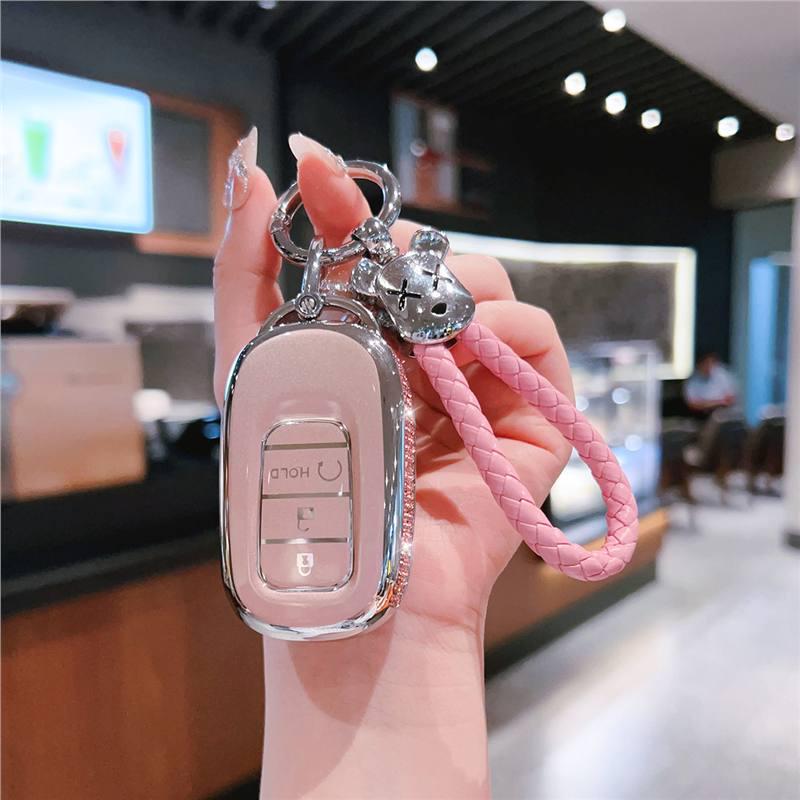 High-end Key Cover for Accord, CRV, Civic, Haoying, Elysion, XRV - 11th Gen Models