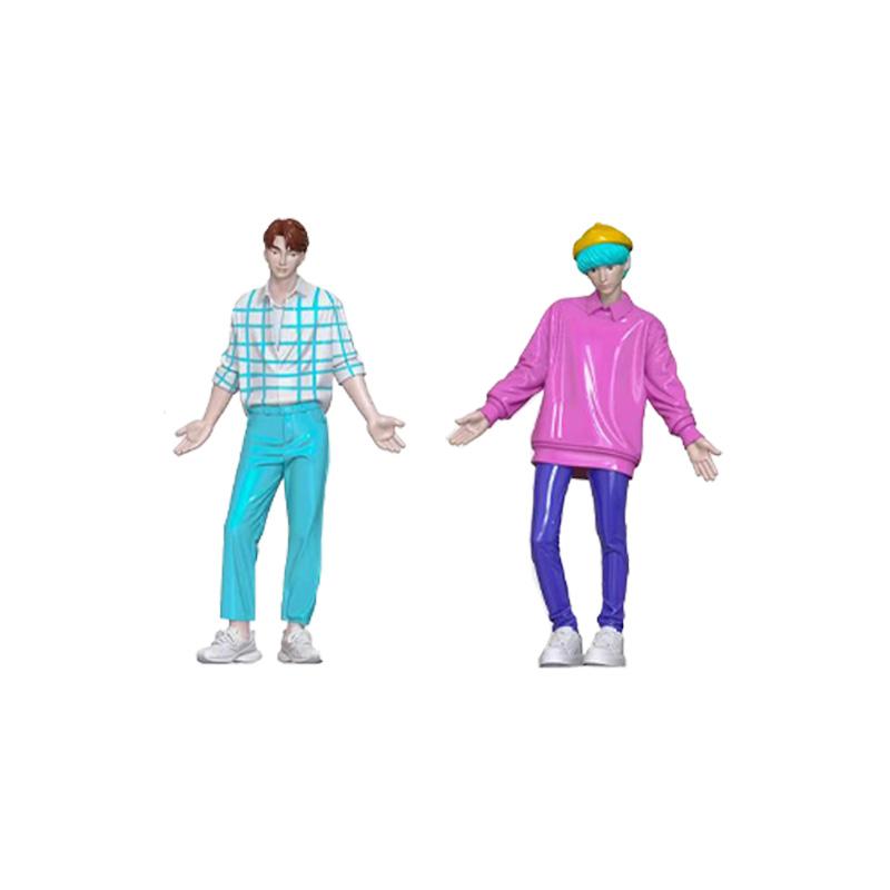 7/9 Stück/Set Kpop Dämonenjäger Actionfigur Spielzeug Derpys Tiger Rumi Mira Zoey Sussy Figur Puppe für Fans Geschenk