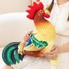 Hahn-Plüschtier, weiche Baumwolle, vollständig gefüllt, schöne Simulation, Geflügelpuppe, Plüschtiere, Begleiter, Sofakissen, Stofftier, Cartoon-Hühnerpuppe