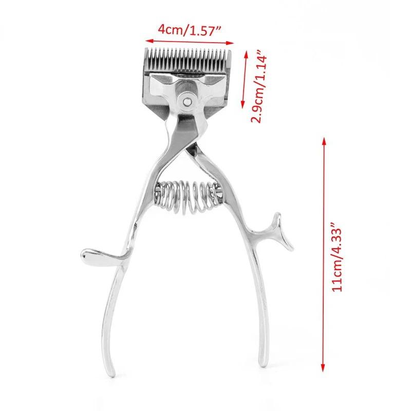 Pet Hair Trimmer Clipper For Dogs And Cats,portable Handheld Manual Clipper Shaver Razor Cutter For Pet Accessories