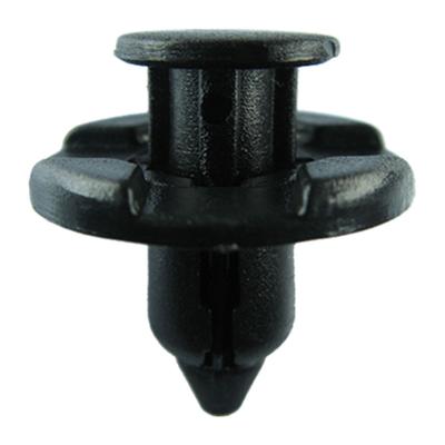 ECF1087 10 Stück Drucktyp-Clips Schwarz für Nissan 01553 09321 Mitsubishi MR328954 Toyota 90044 68320 DAIHATSU 90044 68320