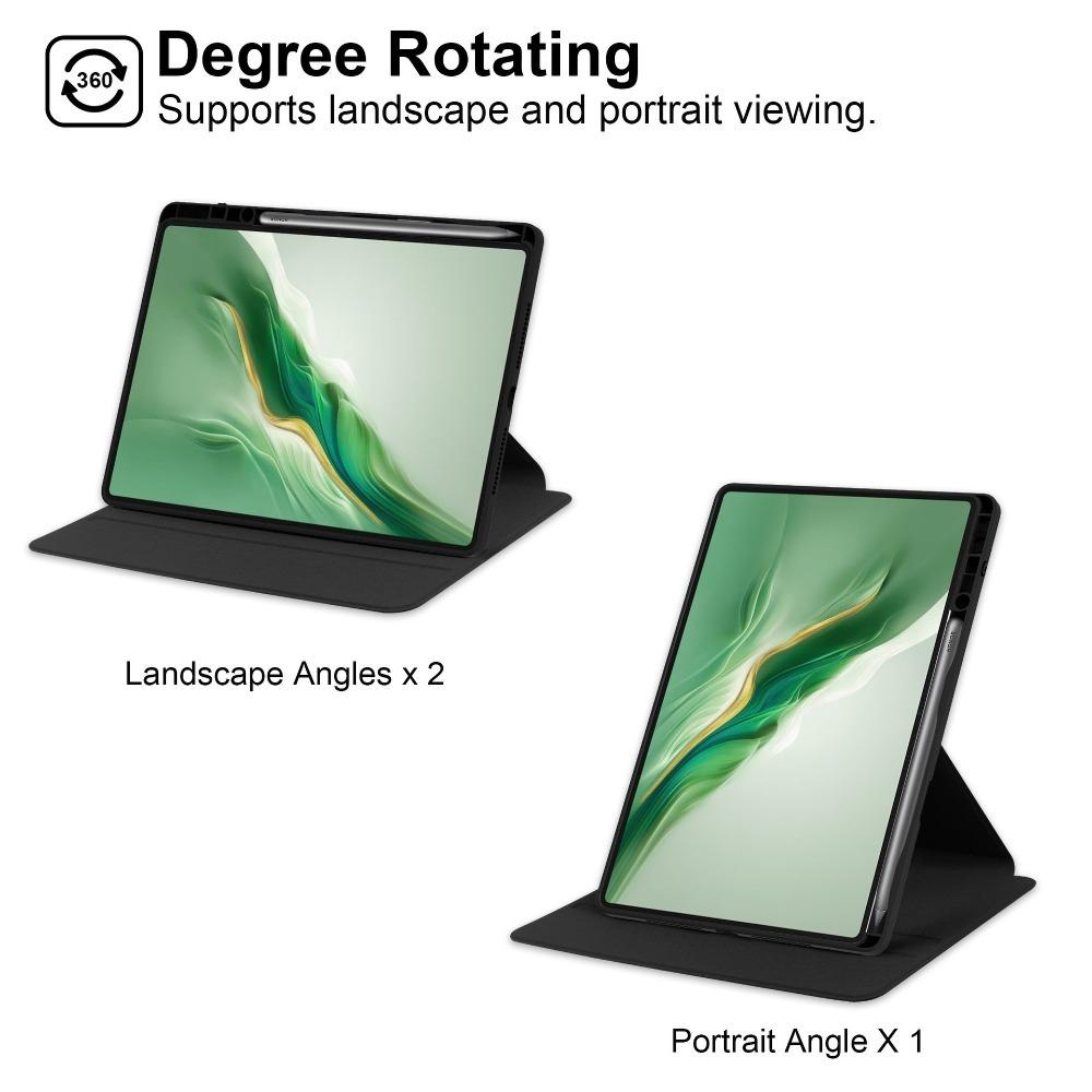 360 Rotation Case for Honor Pad 10 12.1 2025 Honor Pad 9 X9A X8A X9 X8 Pro 11.5 Magic Pad 12.3 Inch Clear Acrylic Stand Cover