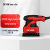 SMVP2215 1/4 Sheet Orbital Sander CN Plug (adapter Included)
