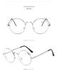 0-1-1.5-4 Round Myopia Glasses Metal Myopic Eyeglasses Women Men Prescription Nearsighted Eyewear Unisex Spectacles Frame