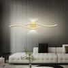 Moderne LED-Wandleuchte 100/120CM Langer Streifen Wandleuchte Wohnzimmer Schlafzimmer Nachttisch Bar Heimdekoration Fernbedienung LED Lustre