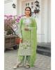Traje Salwar de Seda Chinon para Mujer Diseñador Ropa India Bollywood para Fiesta Salwar Kameez