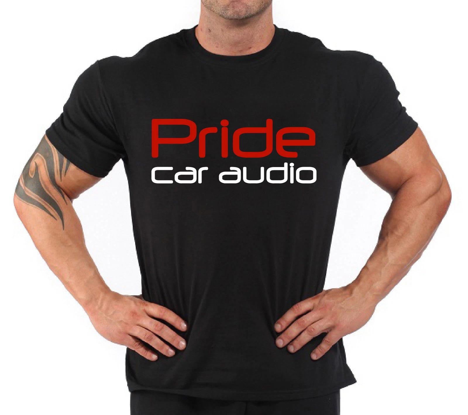 Fruit of the Loom Pride Car Audio T-Shirt Girocollo Manica Corta S