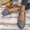 Large Size 44 Women Shoes Vintage Handmade Women's Flats Casual Shoes Ladies Flat Shoes Comfortable Slip On Female Loafers