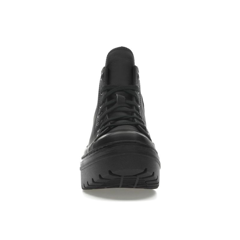 Converse Chuck Taylor All Star кроссовки на платформе с выступами, черные женские A10369C