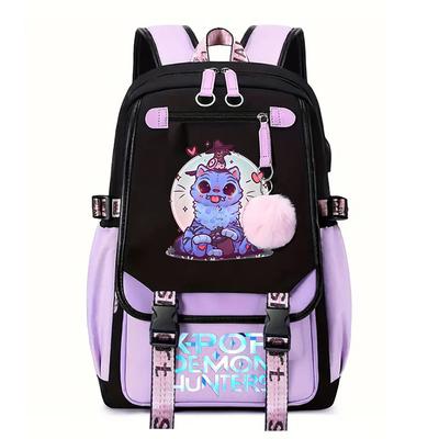 Hexenjäger Gedruckte Koreanische Ausgabe Schultasche Academy Wind Große Kapazität Junior High School Schüler Ridge Rucksack