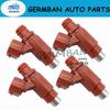 4Pcs 49033-0012 Fuel Injectors For 2008-2023 KAWASAKI Z1000 ZX6R ZX10R VERSYS1000 490330012